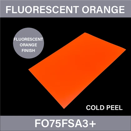 Fluorescerende oranje DTF -film A3 Plus